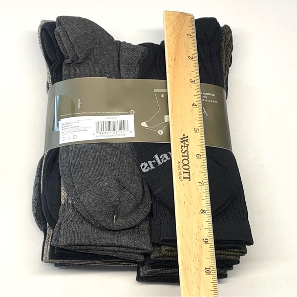 Timberland Men’s Cushioned Crew Socks Cotton Blend 10 Pairs Bundle Size 6-12 NWT - Picture 13 of 15